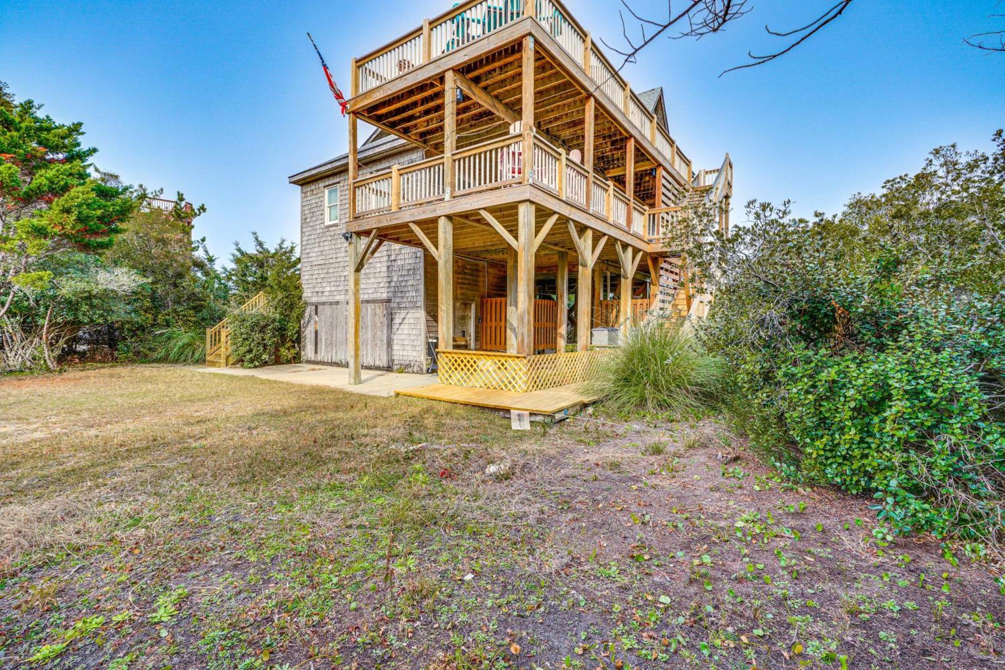 Rooftop Deck And Hot Tub Outer Banks Family Getaway Rodanthe Exterior photo