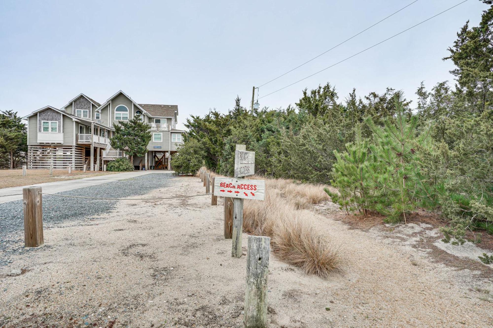 Rooftop Deck And Hot Tub Outer Banks Family Getaway Rodanthe Exterior photo